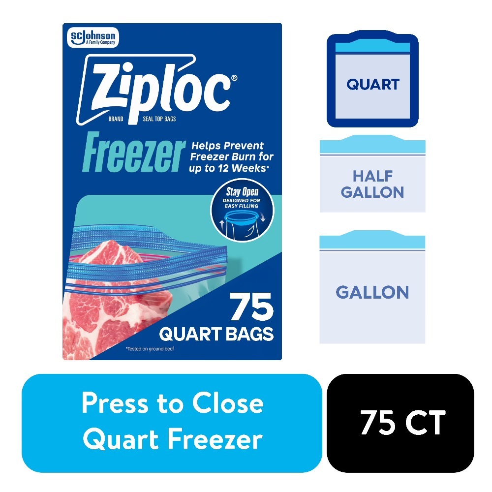 Ziploc frozen food storage bag - огляд і ціна Ziploc Food Storage
