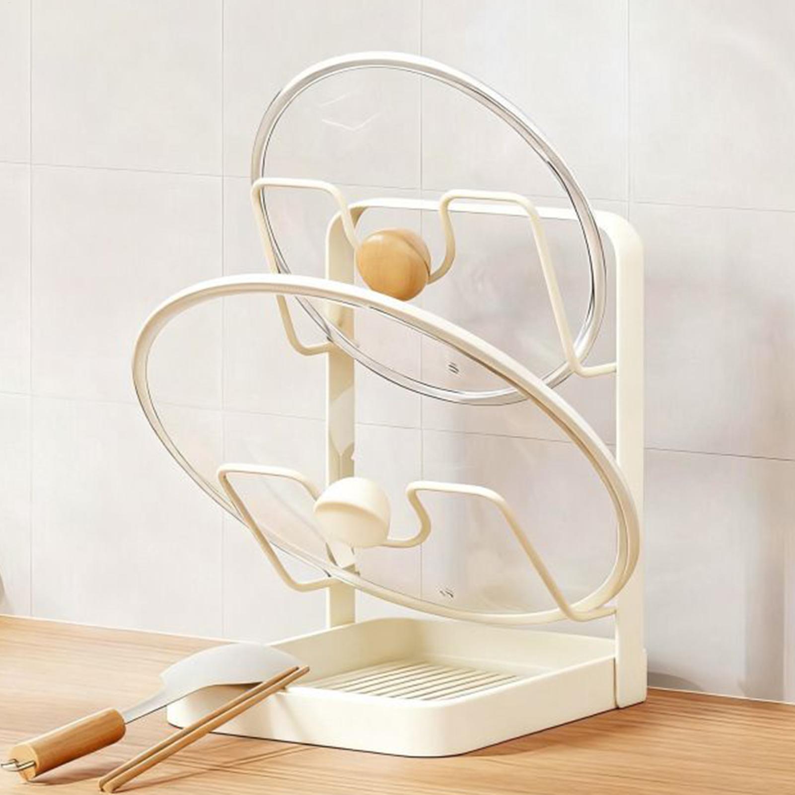 Pot Lid Organizer Anti-Slip Ki - огляд і ціна Food Storage Organiser
