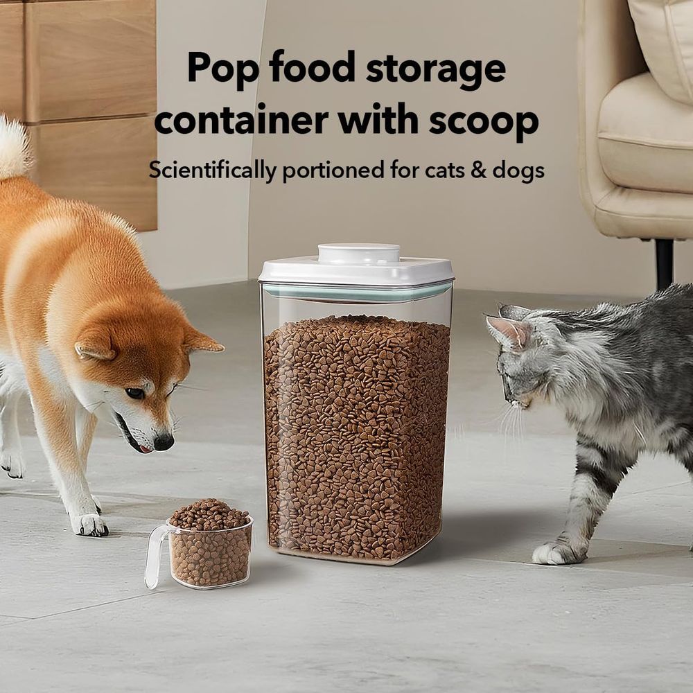 130ml Scoop – 4L/4.2qt Airtigh - огляд і ціна Food Storage Stackable Containers