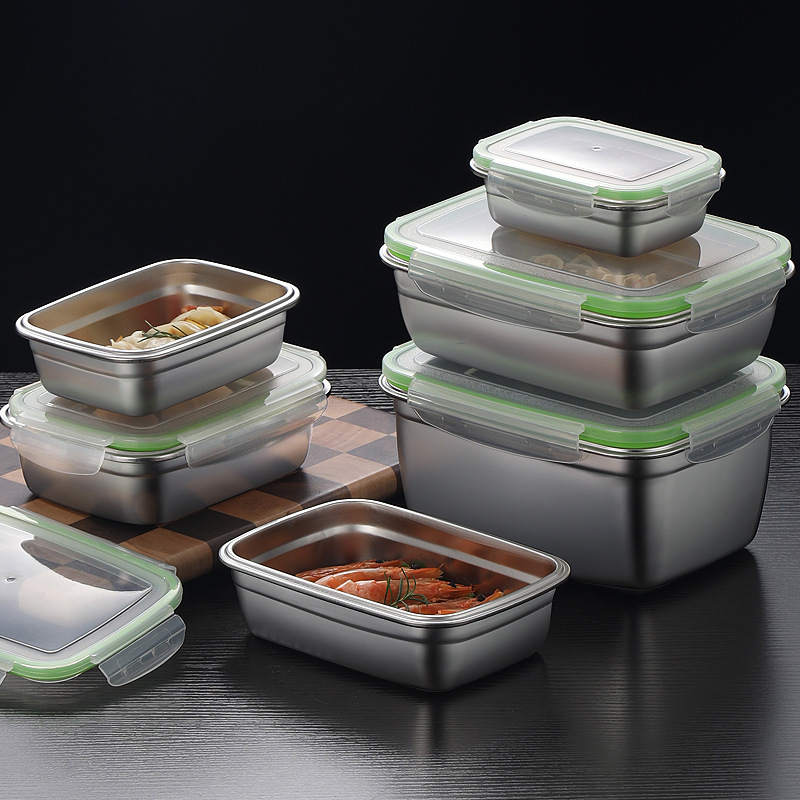 304 Stainless Steel Lunch Box  - огляд і ціна Food Storage Stainless Steel