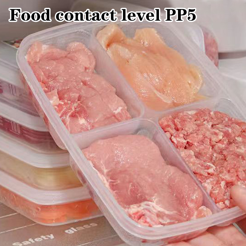 New【4 Grids Plastic Storage Bo - огляд і ціна Food Storage System