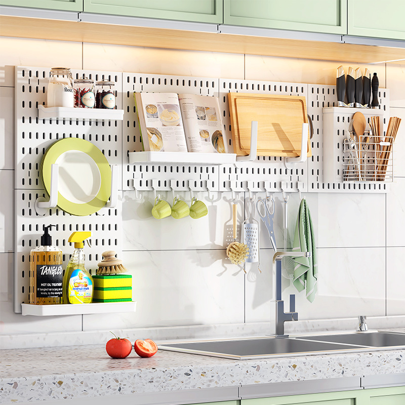 Kitchen Wall Mount Pegboard Or - огляд і ціна Food Storage Organiser