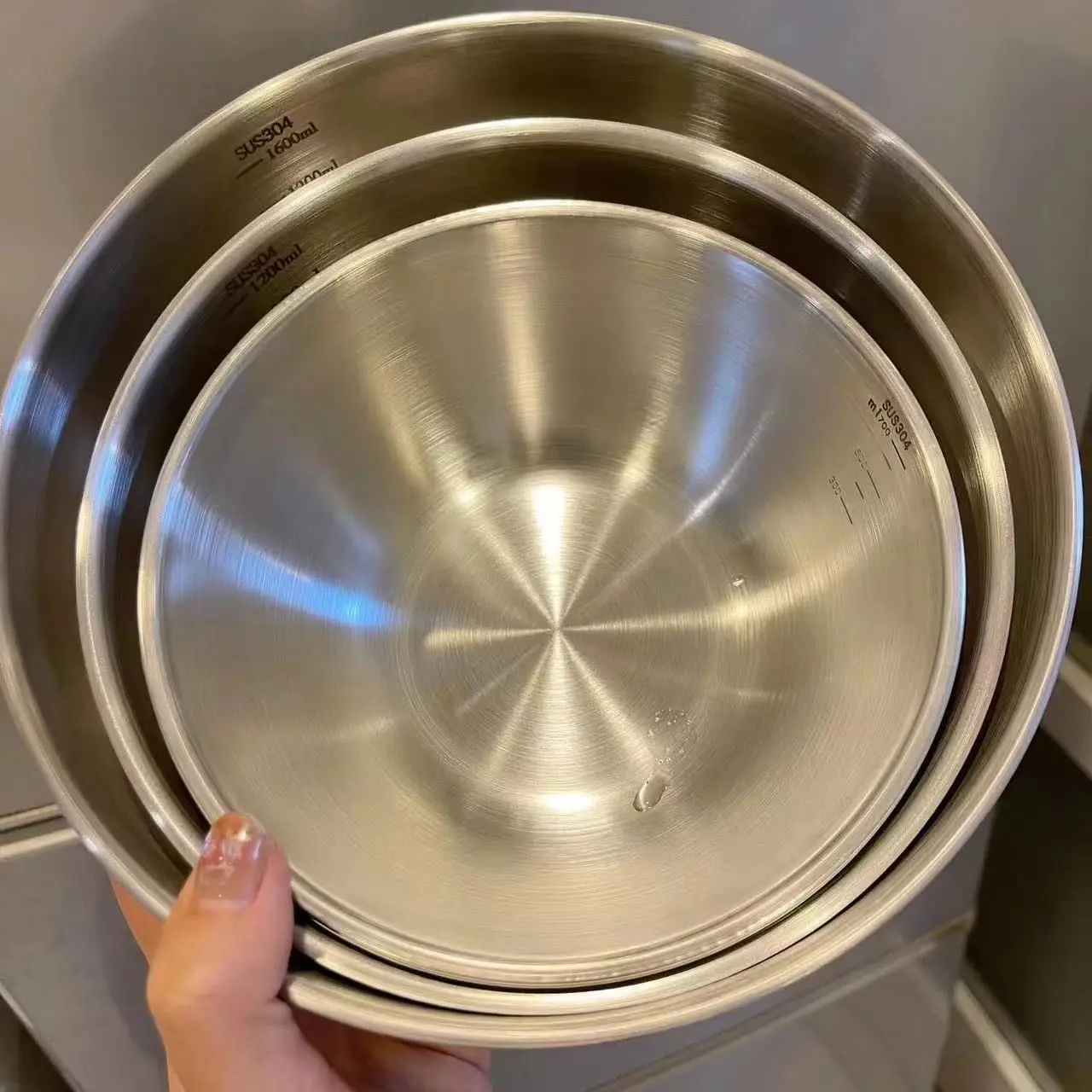 1-3 Stainless Steel Bowl Set w - огляд і ціна Food Storage Stainless Steel