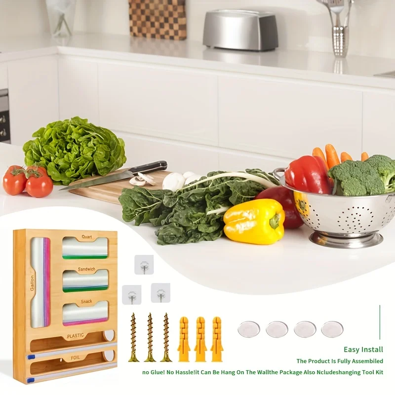 Kitchen Storage Shelf Plastic  - огляд і ціна Food Storage Organiser