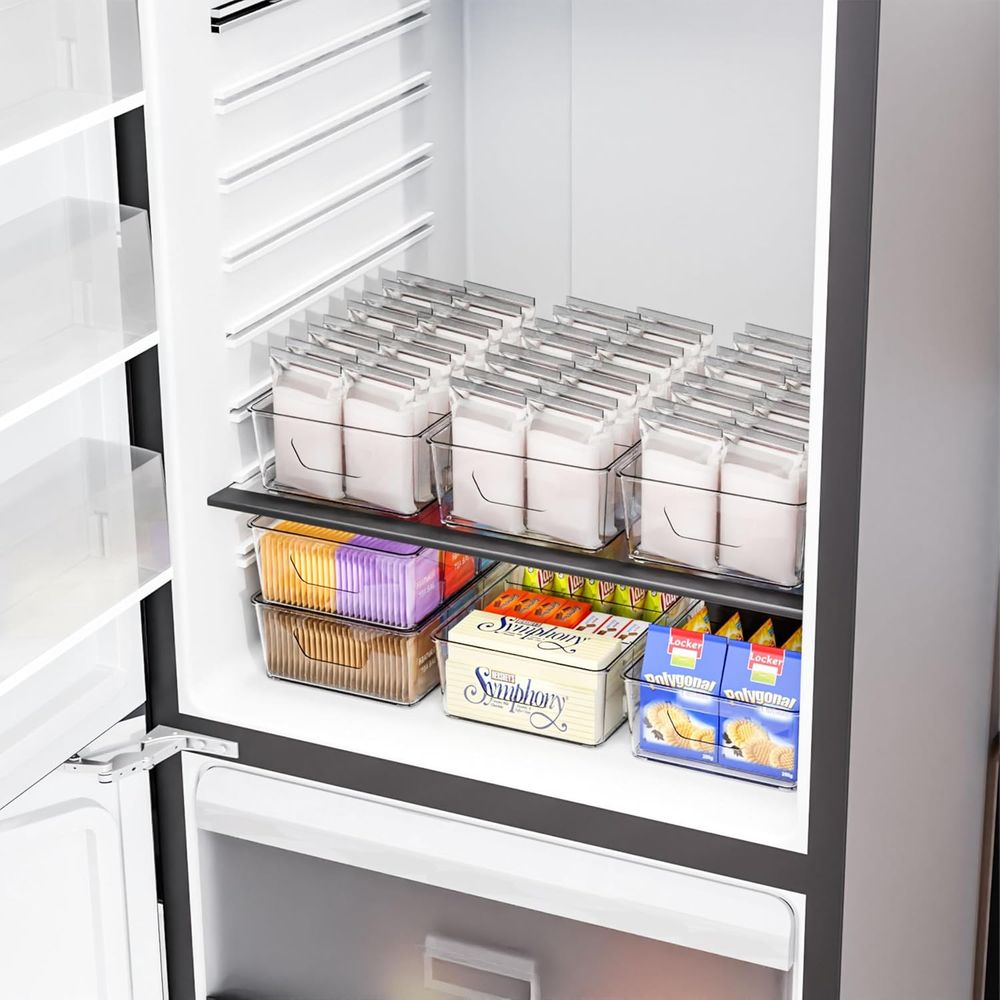 Stackable 6 Pack Snack Organiz - огляд і ціна Stackable Pantry Bin