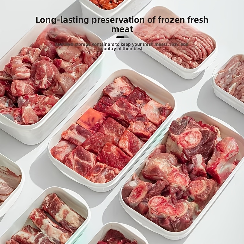 10Pcs Reusable Stackable Food  - огляд і ціна Food Storage System
