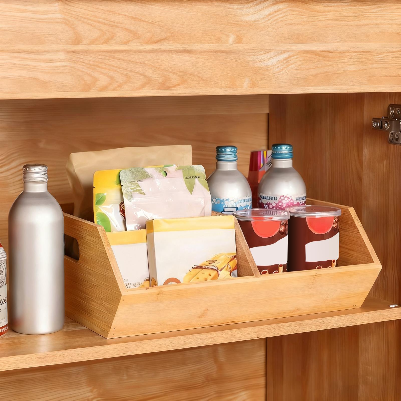 Pantry Organizer Wooden Organi - огляд і ціна Bread Box Bamboo