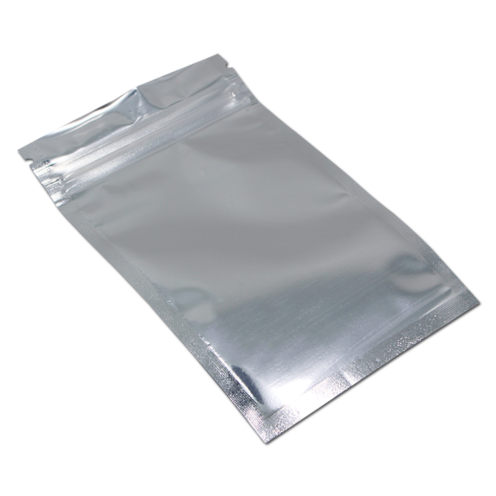 100Pcs Clear Silver Zip Lock M - огляд і ціна Ziploc Food Storage