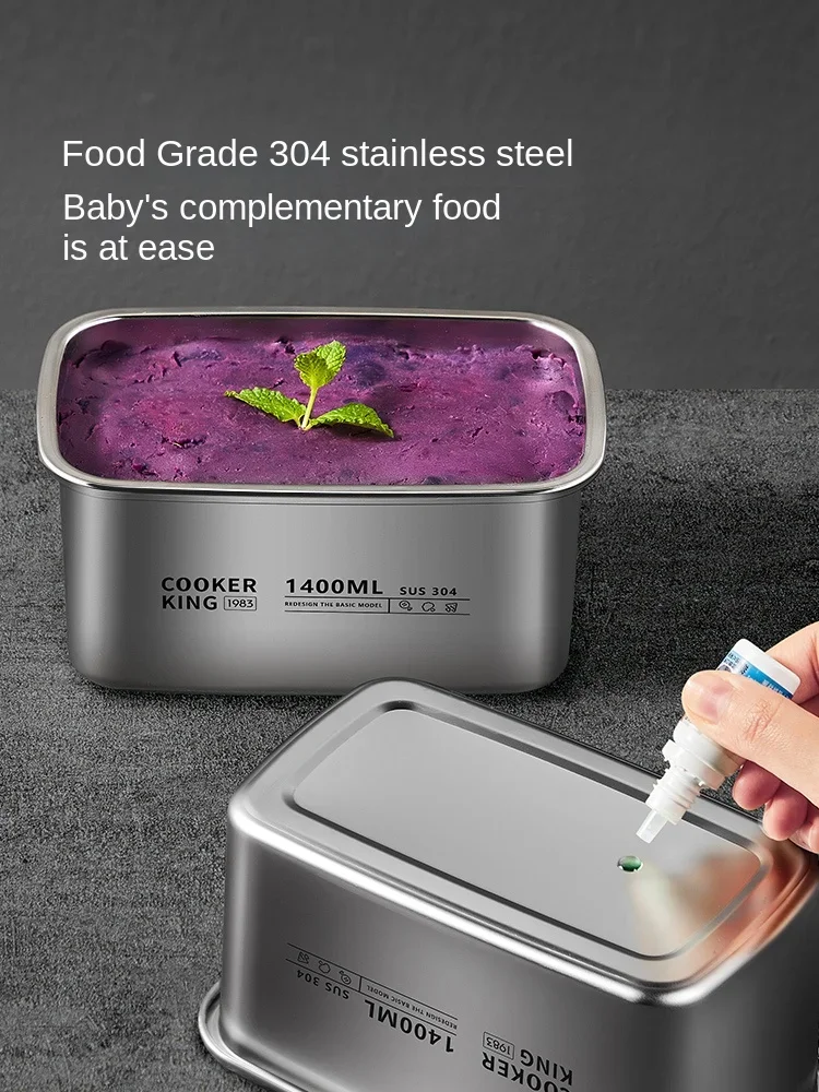COOKER KING 304 Food Grade Sta - огляд і ціна Food Storage Box Stainless Steel