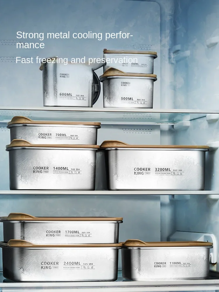 COOKER KING 304 Food Grade Sta - огляд і ціна Food Storage Box Stainless Steel