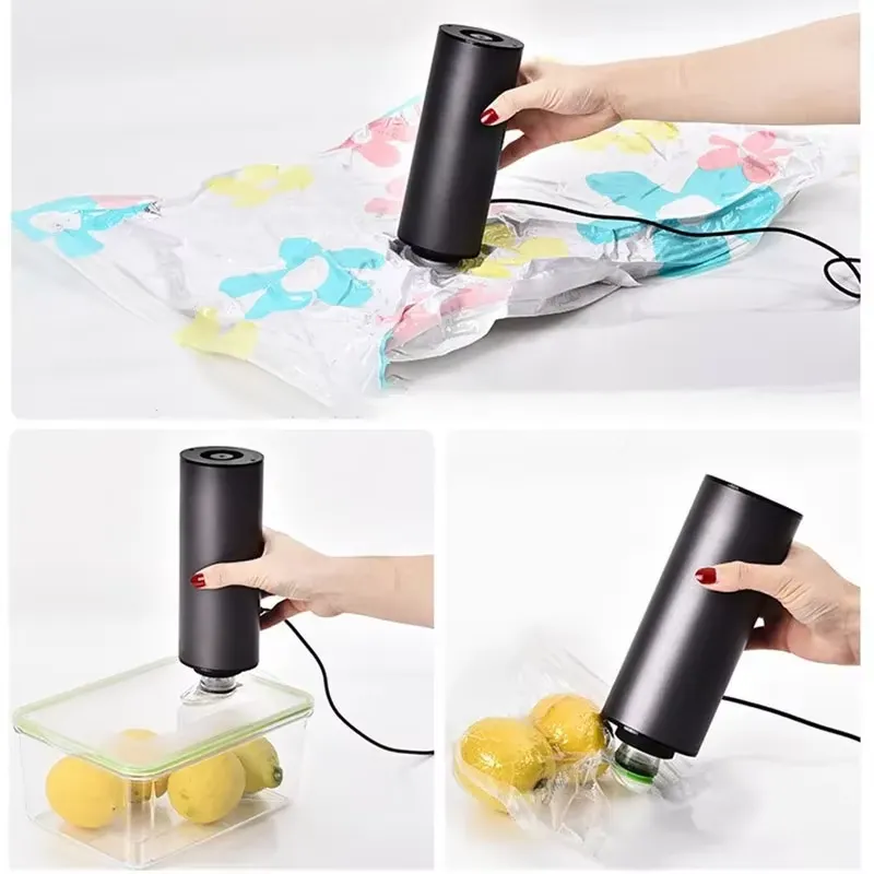 2 In 1 Portable Air Vacuum Mac - огляд і ціна Food Storage Vacuum Pump
