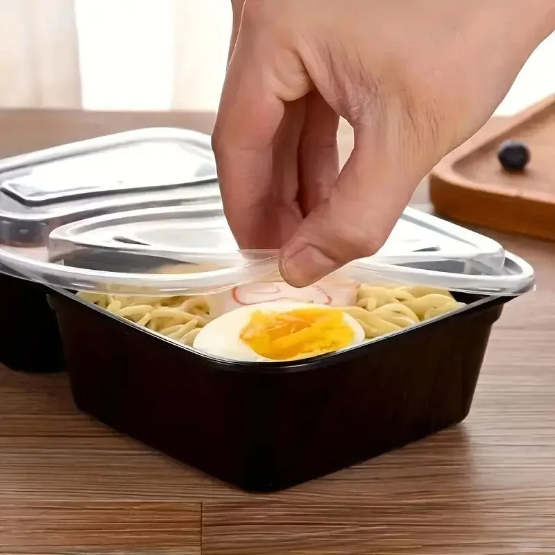 10 Sets Disposable Food Boxes  - огляд і ціна Food Storage Stackable Containers