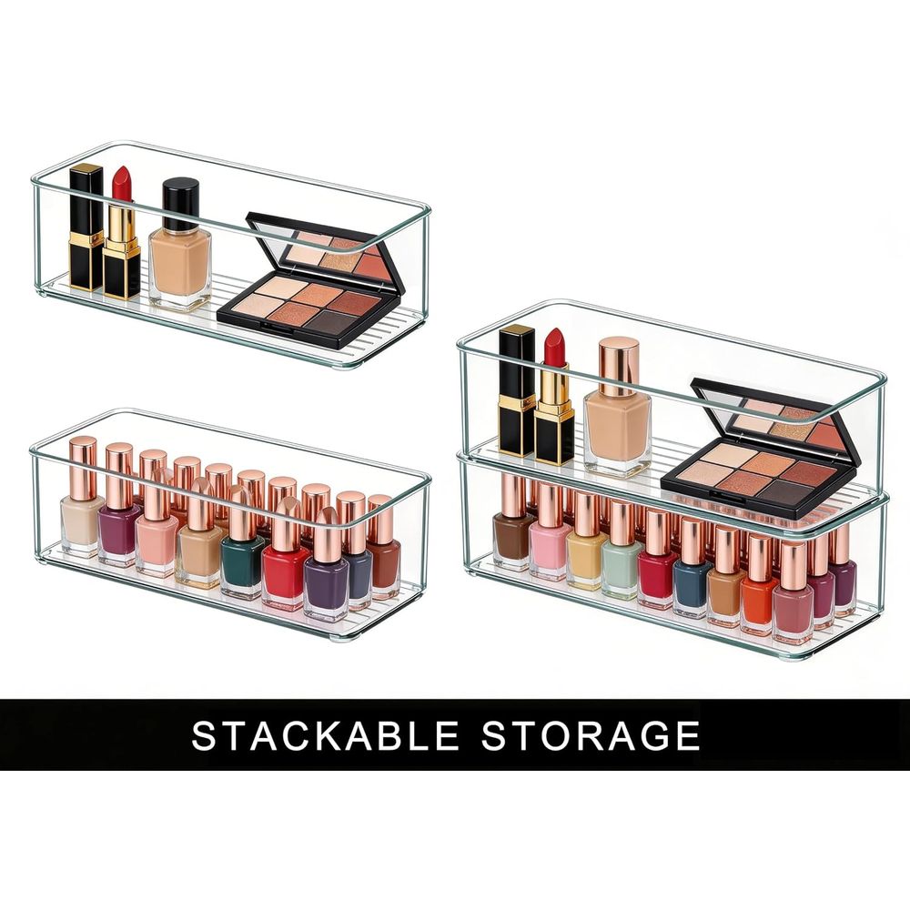 Pack Deep Organizer Bins Silve - огляд і ціна Stackable Pantry Bin