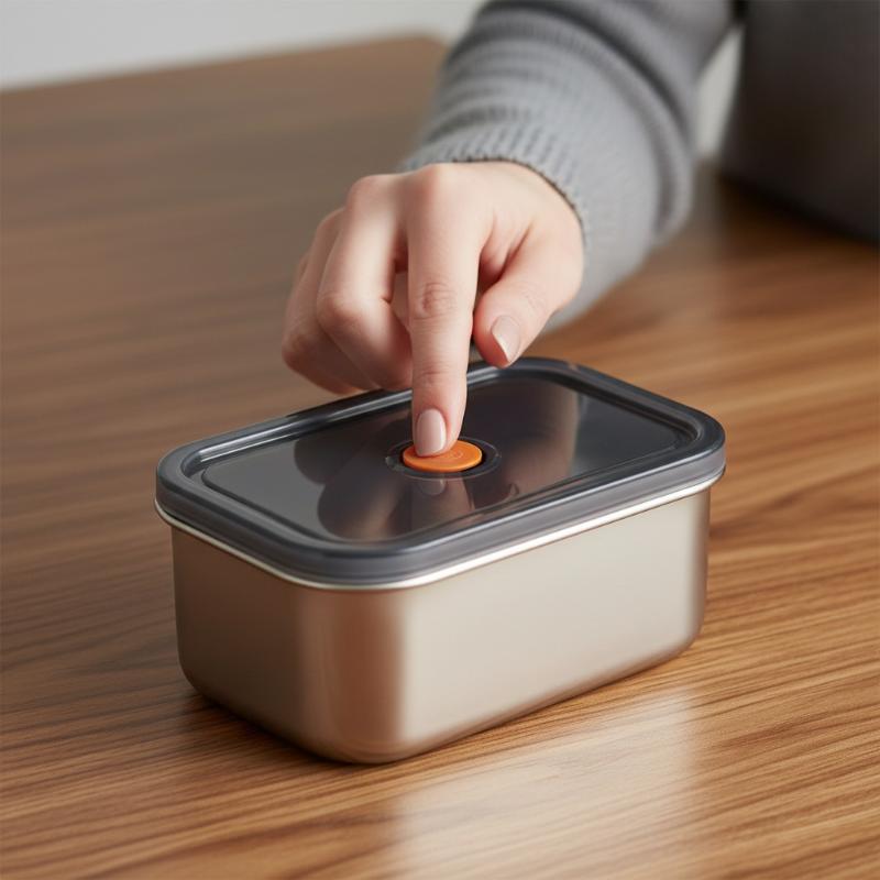 [E] 4pc Stainless Steel Food S - огляд і ціна Stackable Pantry Bin