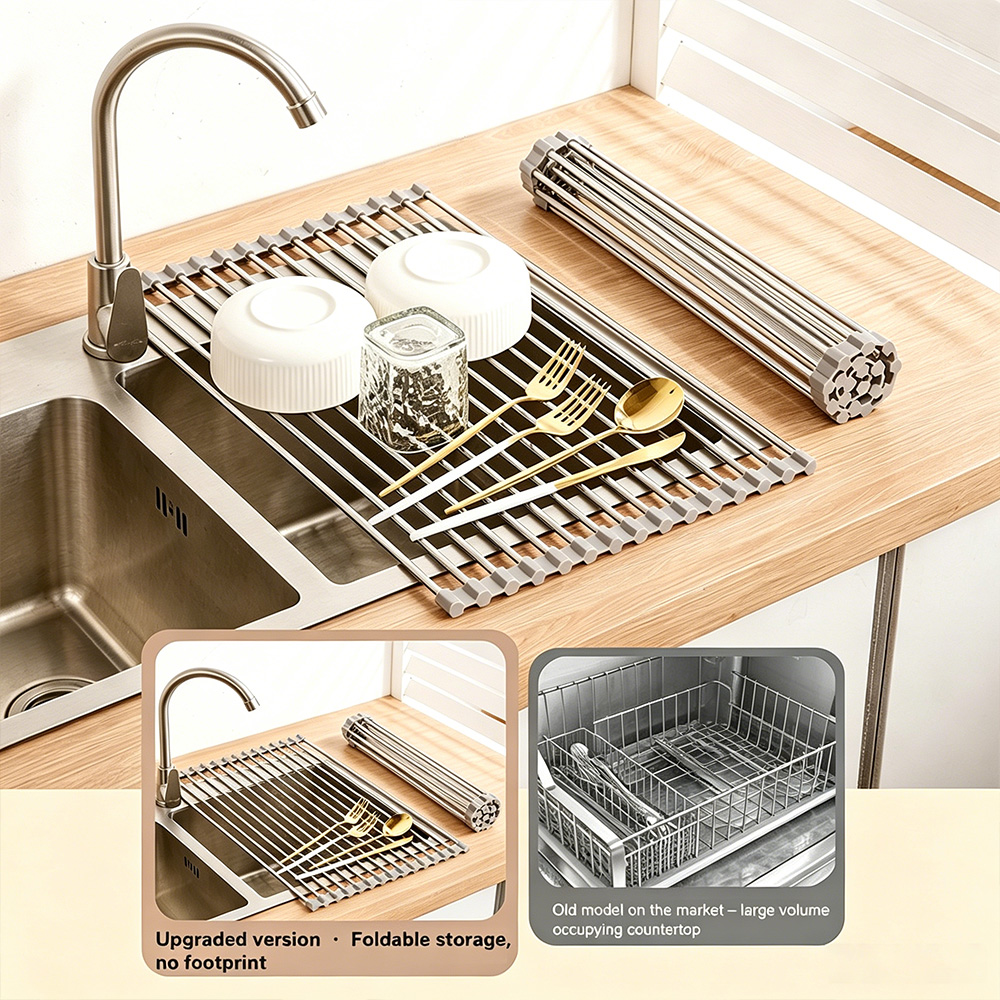 Kitchen Multifunctional Foldab - огляд і ціна Food Storage Organiser