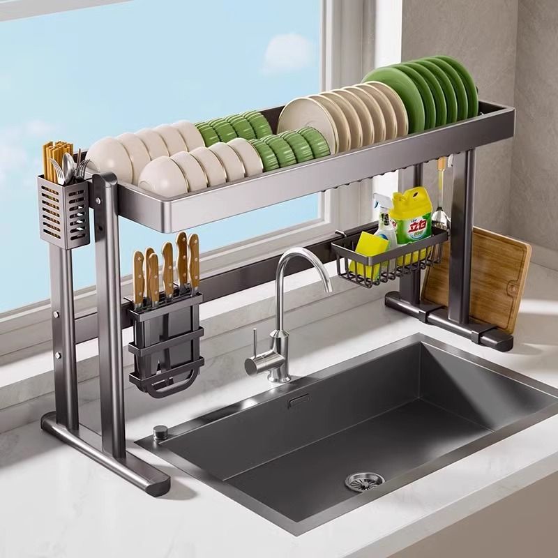 Over-the-Sink Dish Drying Rack - огляд і ціна Food Storage Organiser