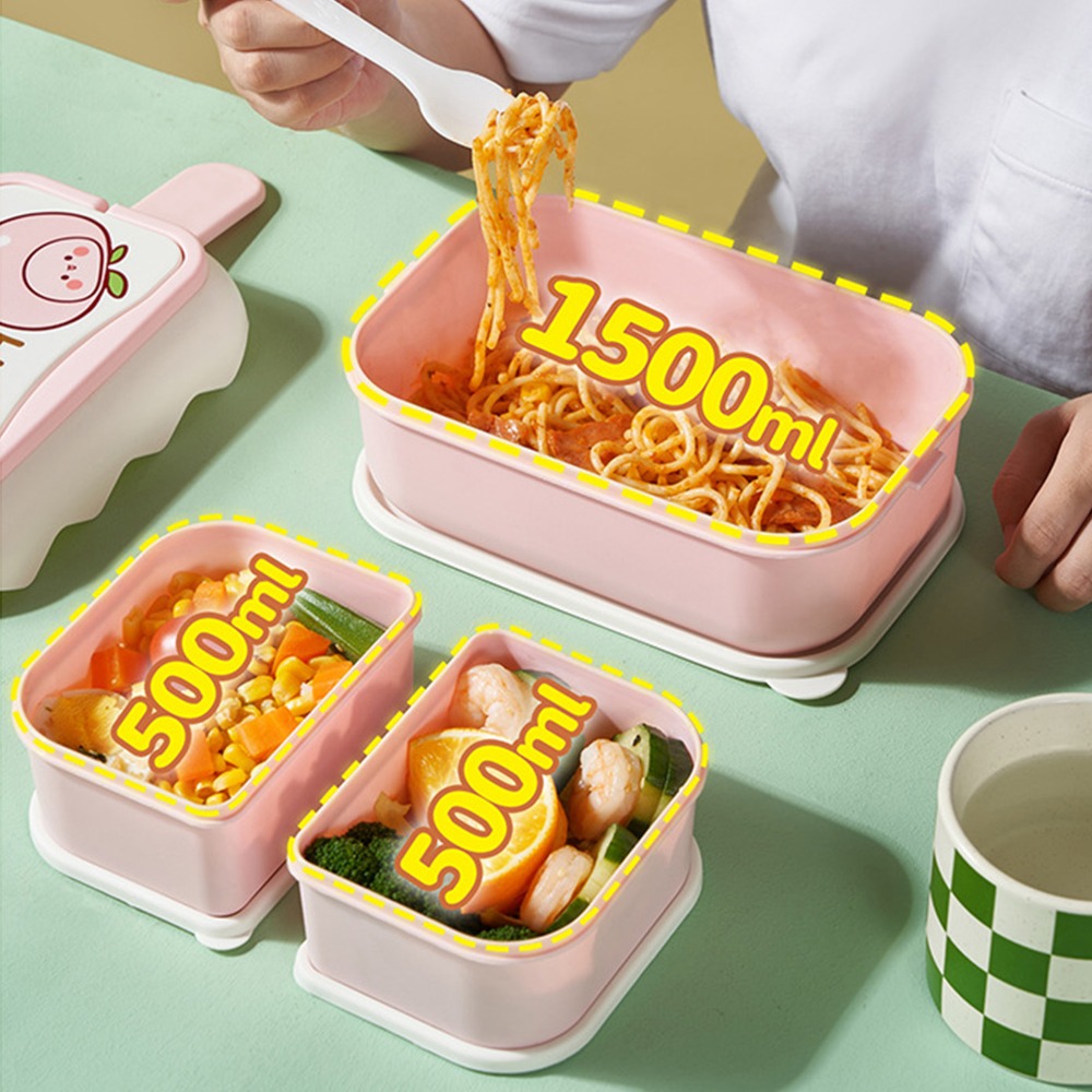 Practical 3 Compartments Lunch - огляд і ціна Food Storage Practices