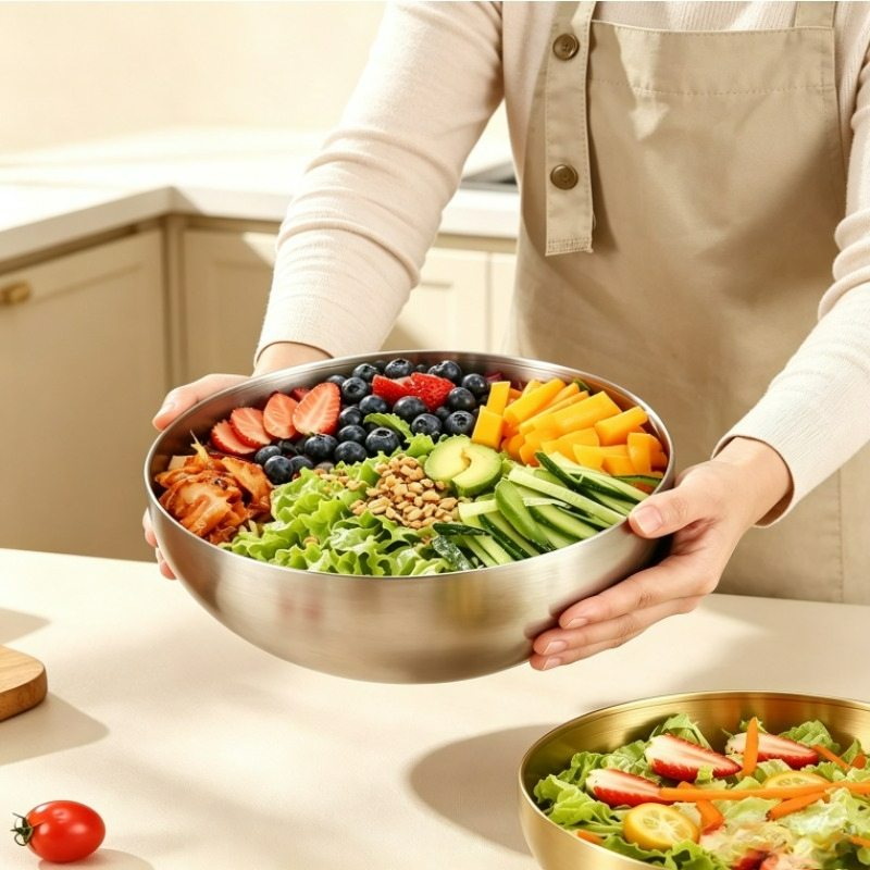 Stainless Steel Mixing Bowls M - огляд і ціна Food Storage Stainless Steel