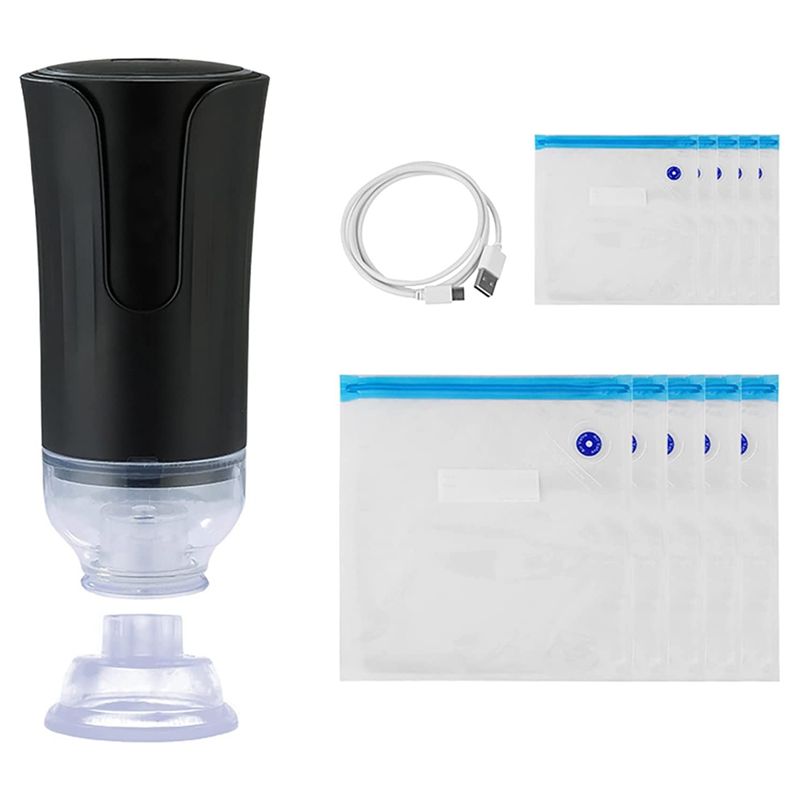 A04V Electric Handheld Vacuum  - огляд і ціна Food Storage Vacuum Pump