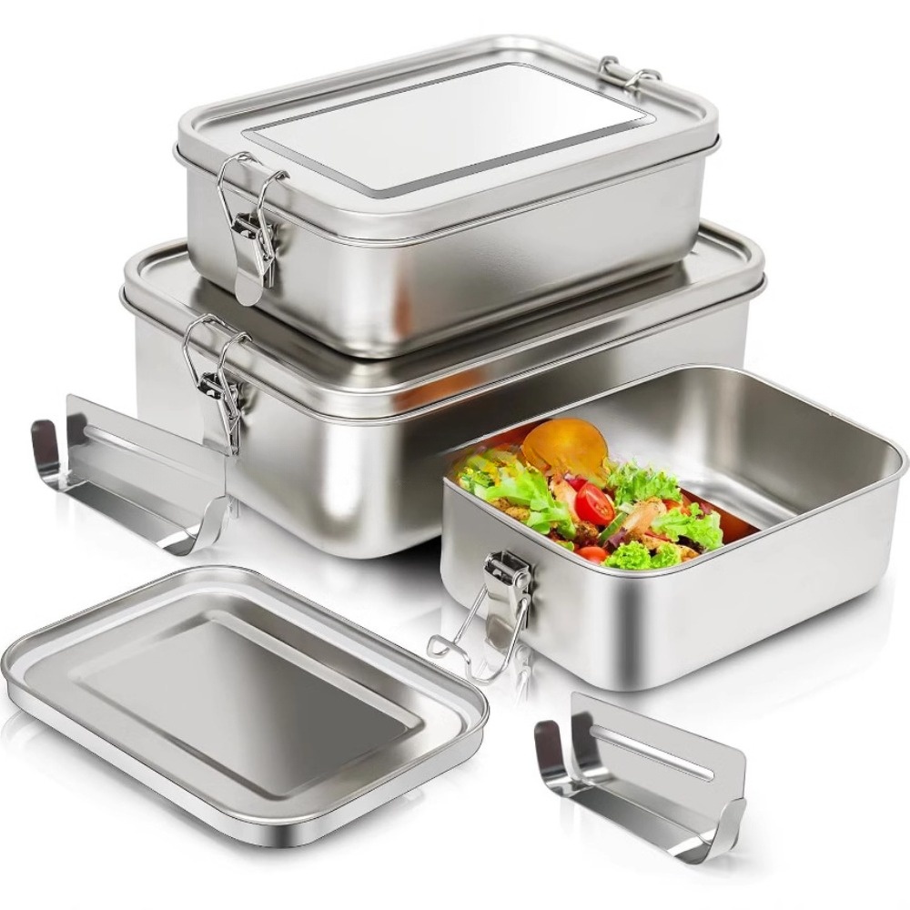 Stainless Steel Bento Box Meta - огляд і ціна Food Storage System