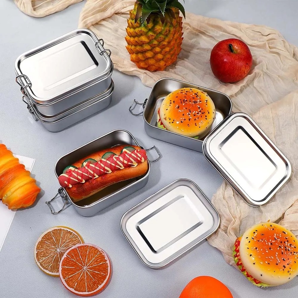 Stainless Steel Bento Box Meta - огляд і ціна Food Storage System